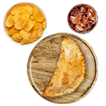 Spicy Veggie Deluxe Calzone 