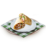 Chicken Tikka Kebab Wrap 