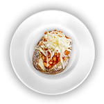 Baked Potato With 3 Toppings 